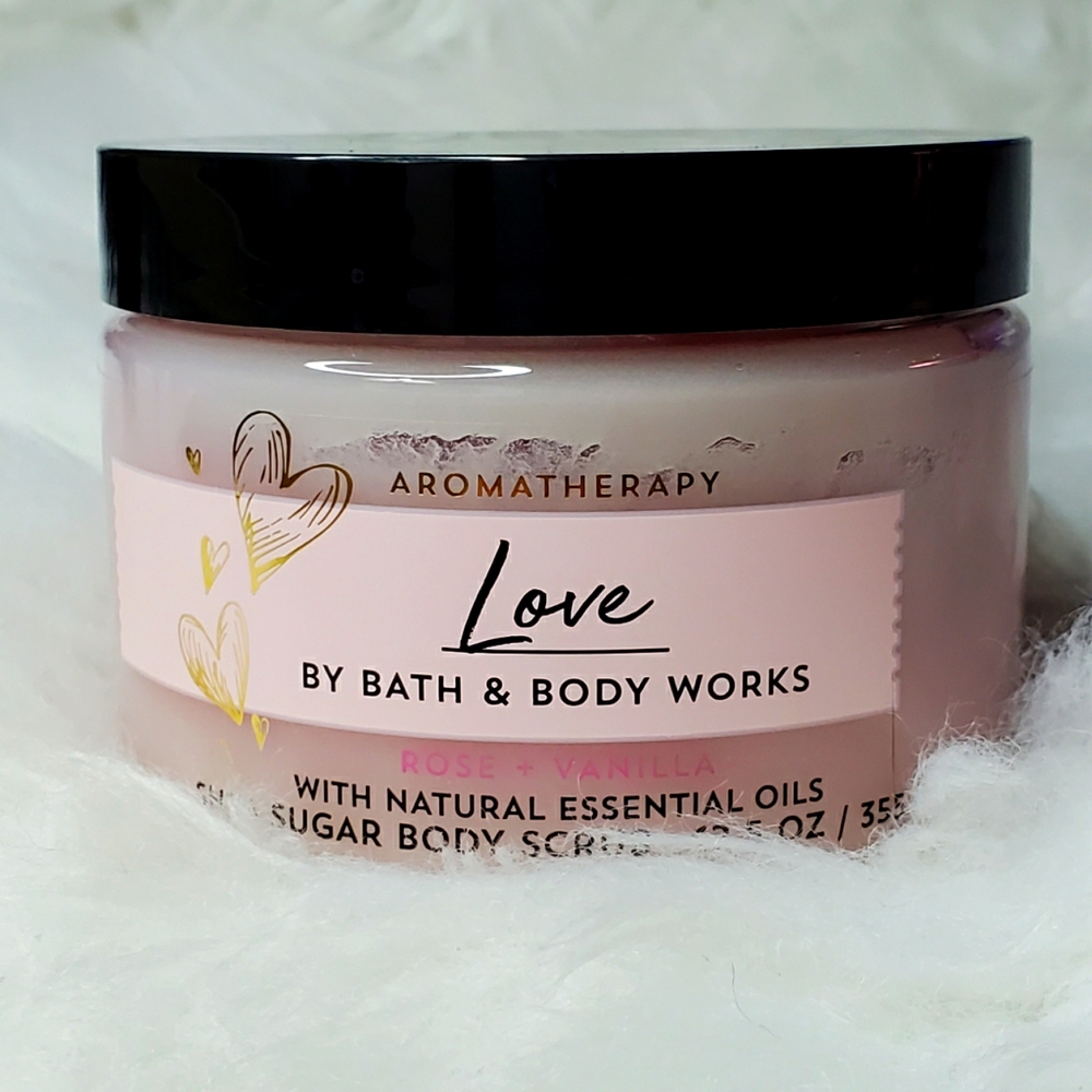 Rose & Vanilla Sugar Body Scrub